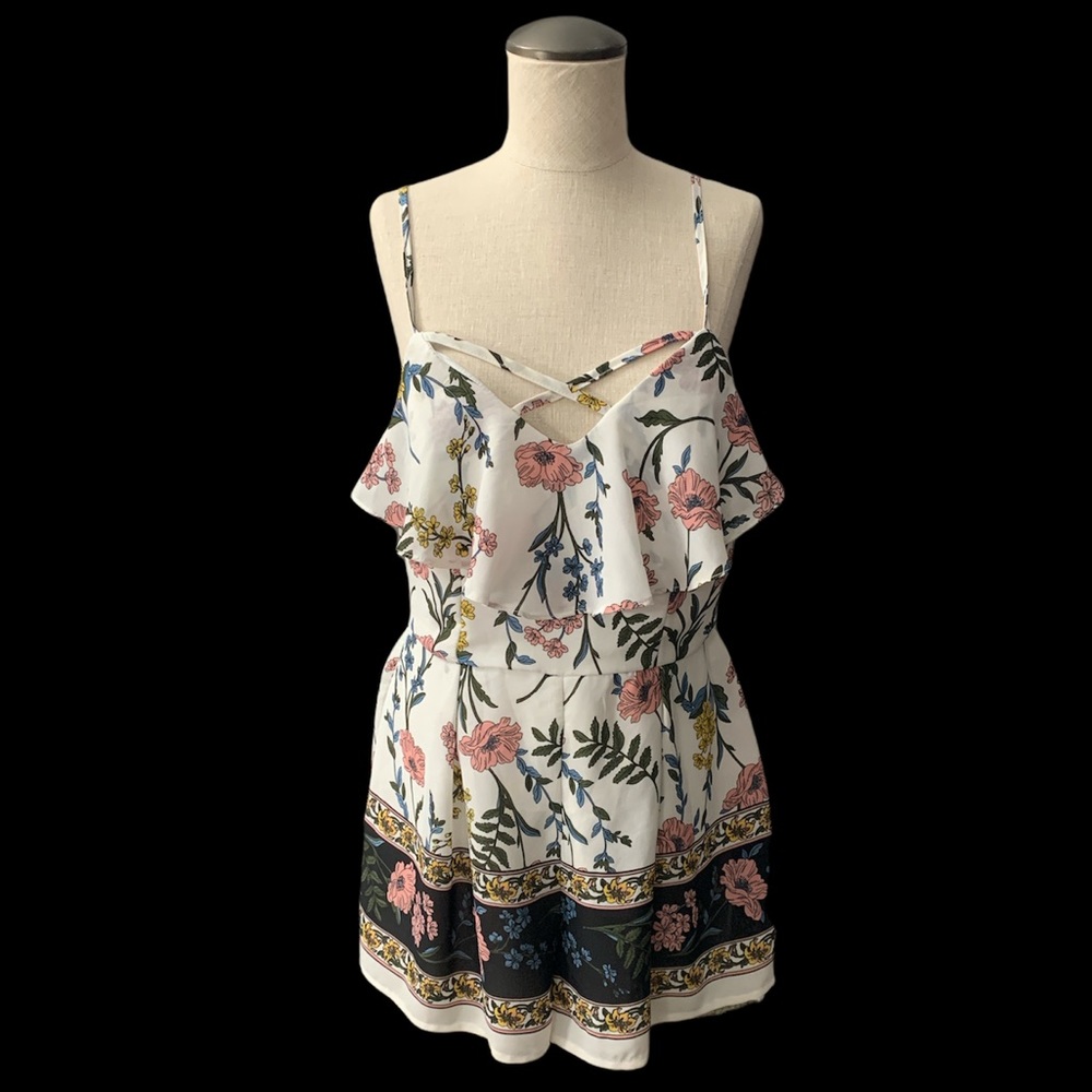 Cute Floral Romper